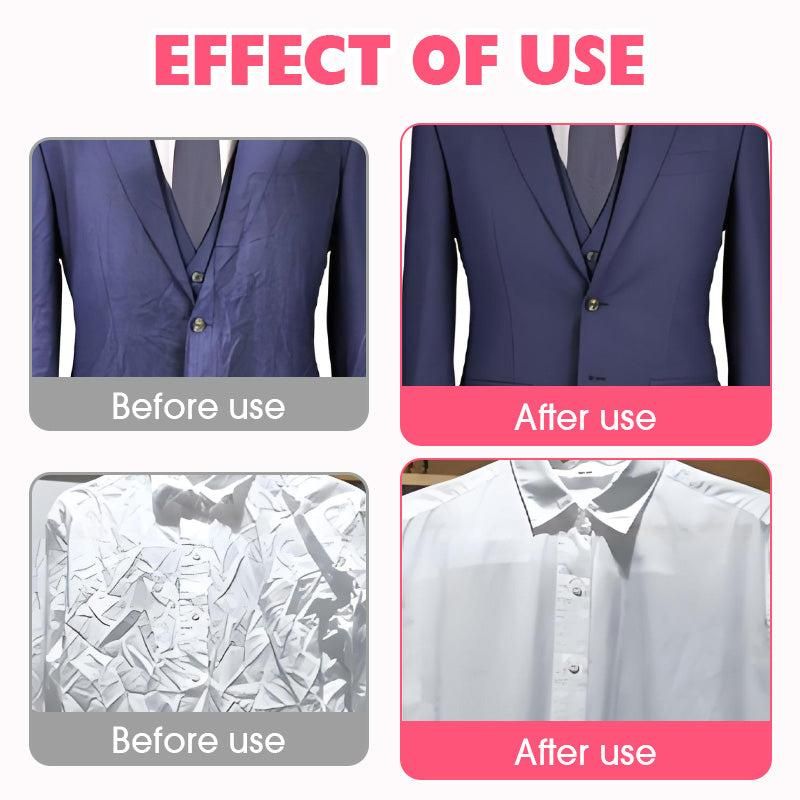 Instant Wrinkle Release Spray – No Iron Fabric Smoother, Anti-Static Clothing Refresher(Pack of 1)