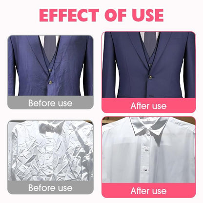 Instant Wrinkle Release Spray – No Iron Fabric Smoother, Anti-Static Clothing Refresher(Pack of 1)